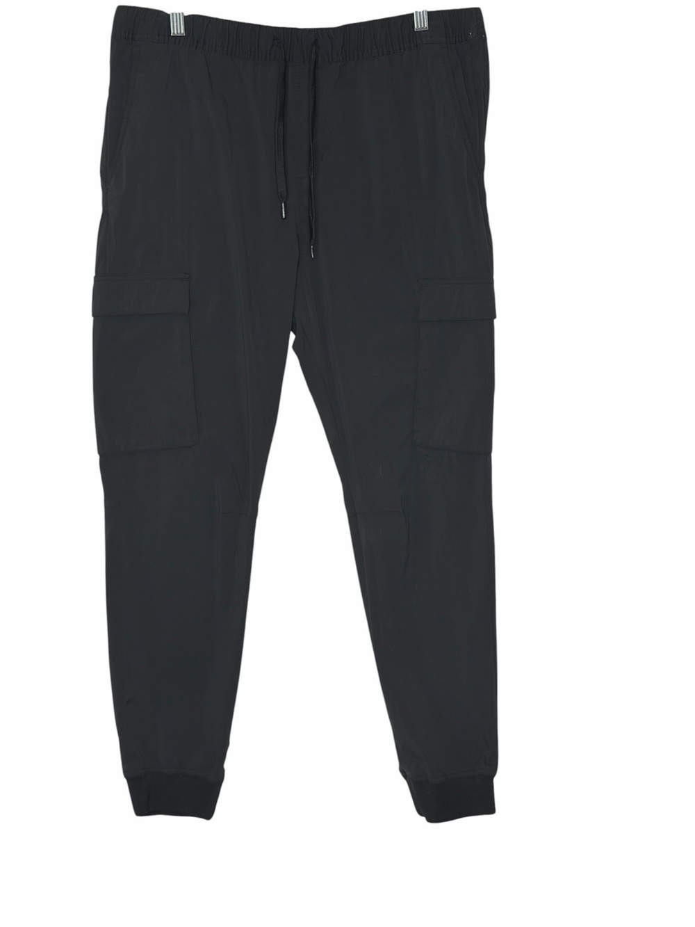 H&M Men's Slim Fit Nylon Cargo Joggers, XL